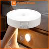 Luz noturna LED recarregável via USB com sensor de movimento para cozinha, quarto, escadas, corredor, armário, guarda-roupa e outras aplicações.