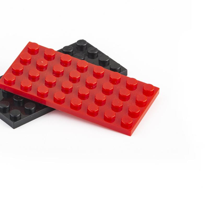 Non-Toxic 20 Pcs 4X8 Dots Baseplate Particles Building Blocks Plate 3035 Bricks Accessories Diy Classic Educational Children Toys