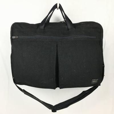 PORTER Sac d'affaires Document Noir Yoshida Kaban Poches Multiples(UTILISÉ)