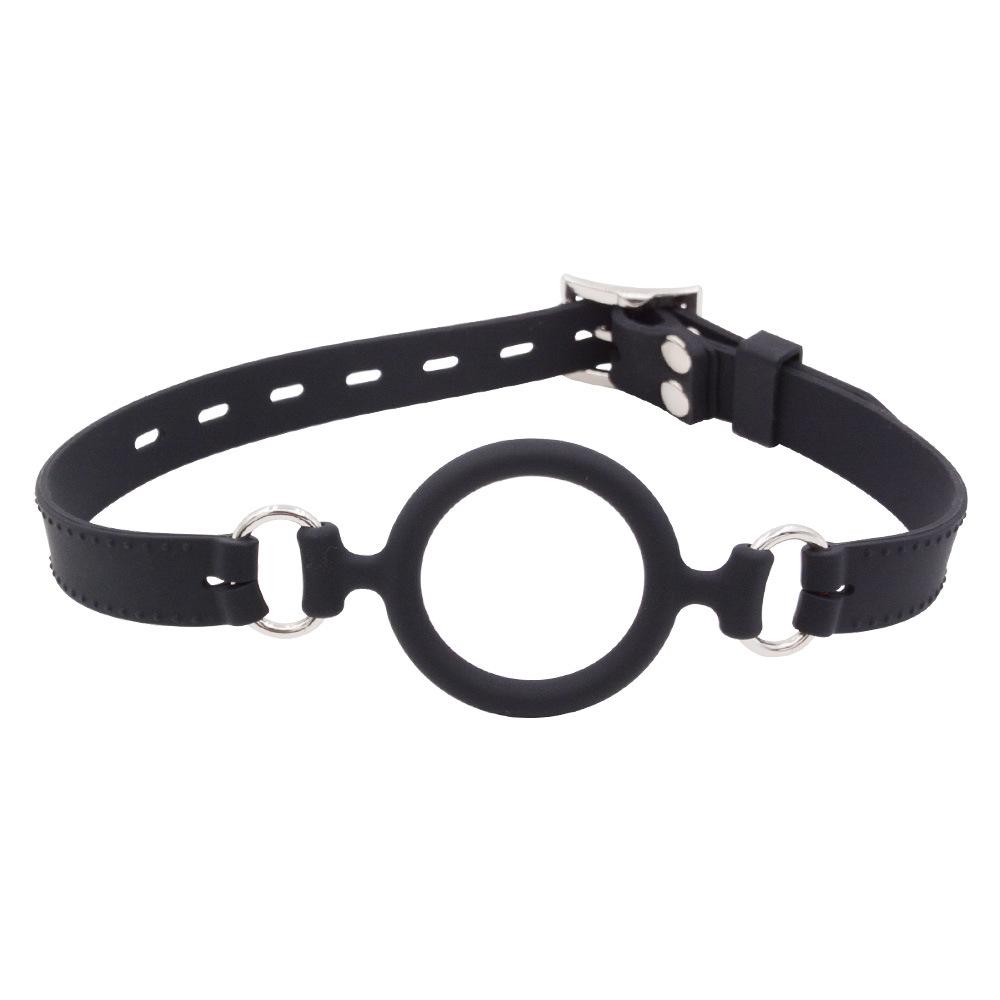 Silicone Ring Ball Gag SM Props Deep Throat Oral Sex Oral Sex Toys for Male and Female Slaves Training Adult Sex Products Sex Toys