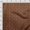 oneOone Cotton Flex Brown Fabric Plants In Vase Sewing Material Print Fabric By The Yard 40 Inch