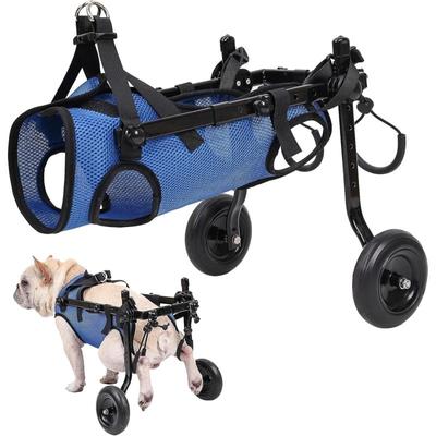 Dog Wheelchair for Back Legs, Adjustable Mobility Aid for Disabled Dogs, Lightweight Aluminum for Small Medium Pets