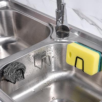 Keuken Sponzen Rekken Zelfklevende Spoelbak Sponzen Afvoer Droogrek Houders Keuken Spoelbak Accessoires Dropshipping Roestvrij Staal