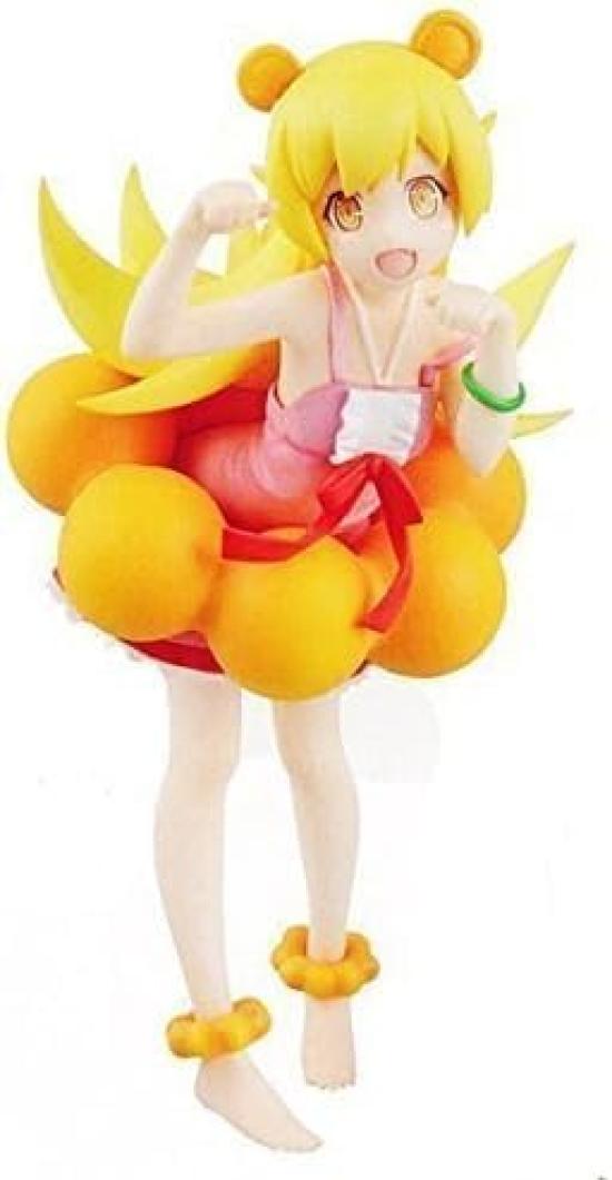 

Ichiban Kuji Monogatari Series Snack Time A Prize Plain Version Shinobu Oshino Figure оранжевый
