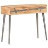 Console Table 90 X 30 X 75 Cm Solid Acacia Wood