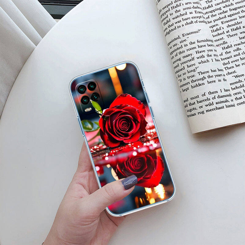 MH131 Roses Flower Case for Motorola E7 G6 G7 G8 G9 Plus Power Play G10 G20 G04 E30 E40 E22 E20 E13 E15 G22 G23 G05 G75 G35 G55