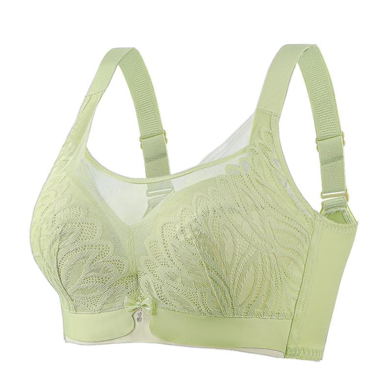 Thin. CM Large Cup Large Size Without Steel Ring, Sub-breast Adjustment Bra Cover Gathered and Anti-light