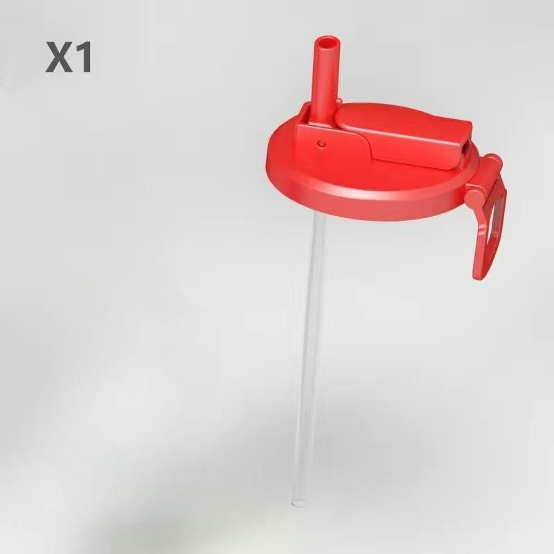 Portable Soda Can Lid and Silicone Straw Soda Can Lid Reusable Suitable for Canned Beverages Beer Juice 1pcs with Straws