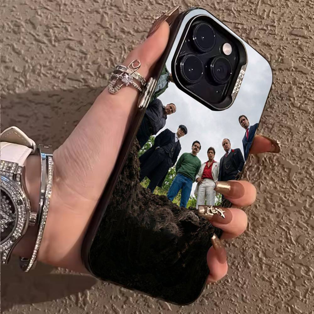 

ТБ Серіал Сопрано Тоні Чохол для телефону для iPhone 17,16,15,14,13,12,11,Pro,X,Xs,Max,Plus Ударостійкий чохол iPhone17Air