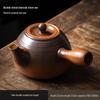 Handun Ceramic Pumpkin Teapot Set with Mini Carbon Stove