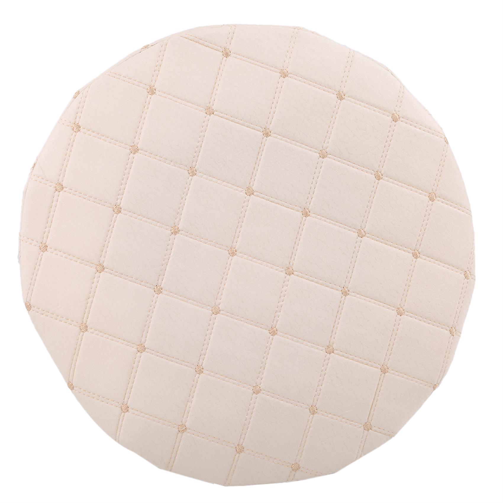 

Чехол на круглый стул, эластичные чехлы на барные стулья, вращающийся чехол для парикмахерской, утолщенная ткань, защитное покрытие для сиденья отеля бежевый