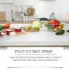 30ml Kitchen Fruit Fly Spray For Gnats Natural Solution Long-Lasting Attractant Traps For Countertop Sink Spray For Fruit Fly