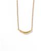 Japanese Style Geometric Line Necklace Minimalist Fashion Daily Wear