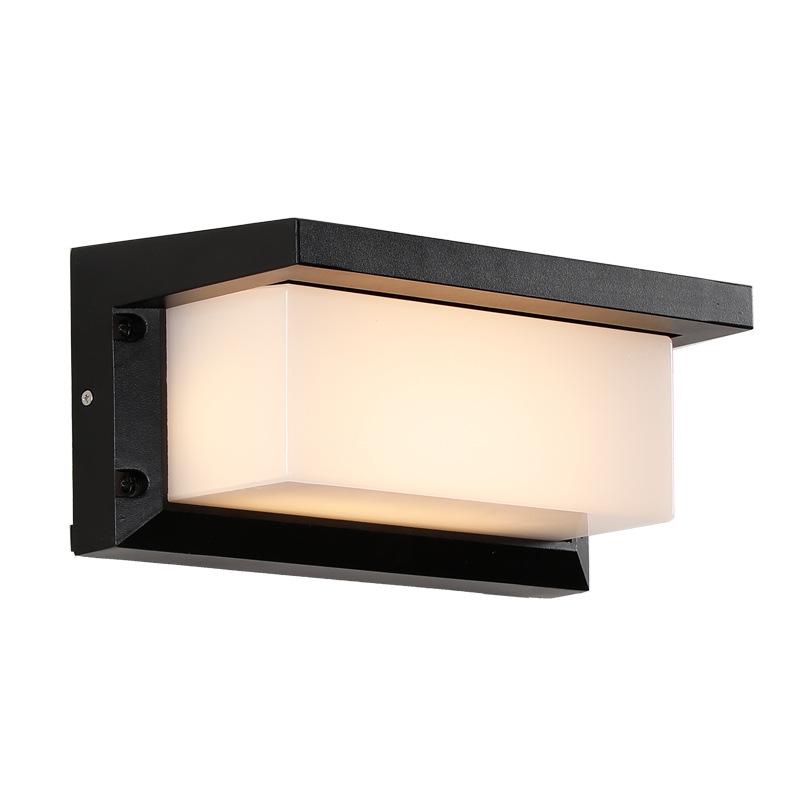 LED Waterproof Outdoor Wall Light for Balcony, Corridor, Courtyard, and Garden