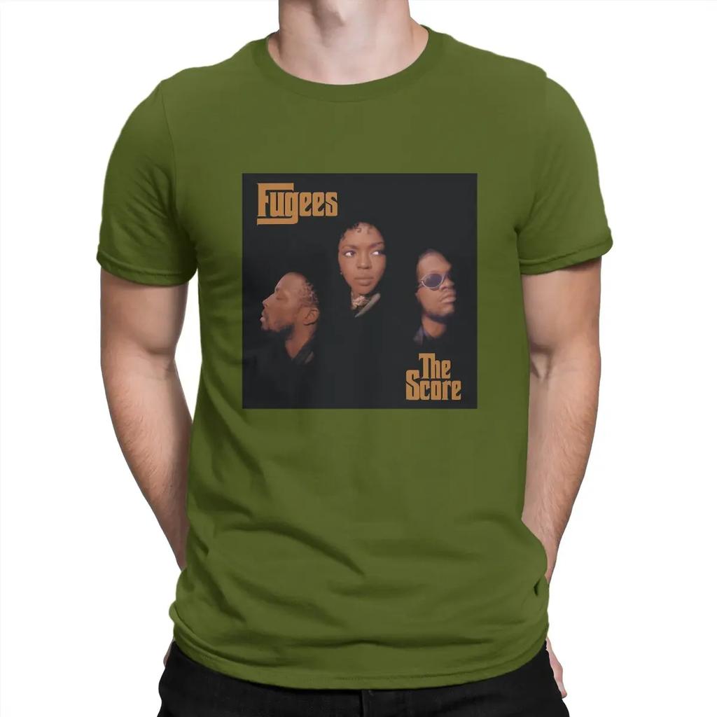 Men's T-Shirt Combination Fashion Pure Cotton Tee Shirt Short Sleeve F-Fugees T Shirts Round Collar Clothes Summer