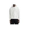 Emporio Armani Logo Embroidered Hooded Long Sleeve Sweatshirt Men Sweatshirt White EM001402-AF10013-F0085