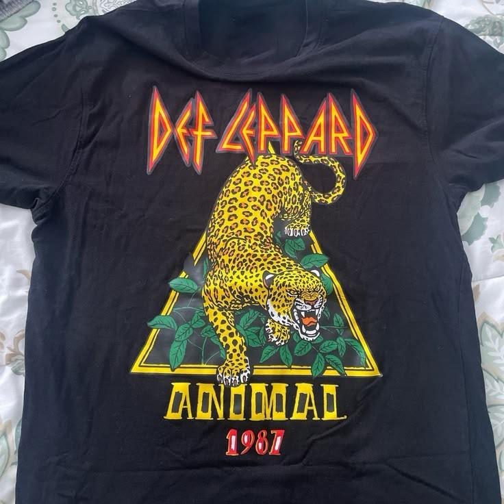 Def Leppard 1987 Limited Edition Large Shirt S-5XL UR191 Unisex T-Shirt S