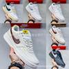 White Shoes New Pure Original Cowhide Sports Low-top Couple Skateboard Shoes