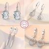 New Style 925 Silver Golden Color Series Women's Earrings Fit Original EarringsWedding Jewelry Exquisite Birthday Gifts