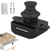 RV Yacht Boat Campers Caravan Push Button Lock Button Catch Lock Zinc Alloy Trailer Paddle Lock Cabinet Door Locks
