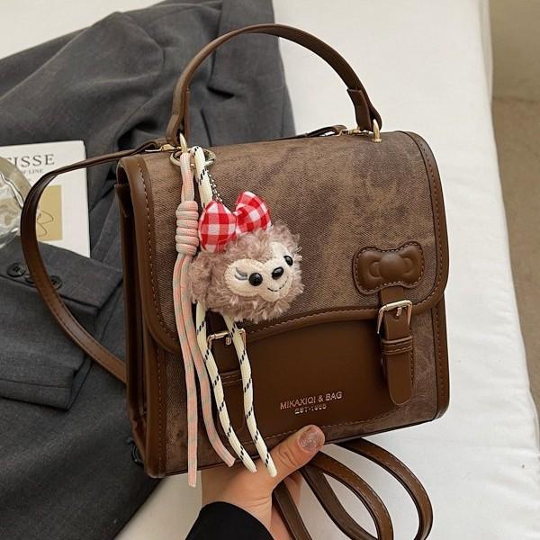Casual Retro Women's Backpack 2026 New Exquisite Versatile Backpack Travel Bag Mini Schoolbag