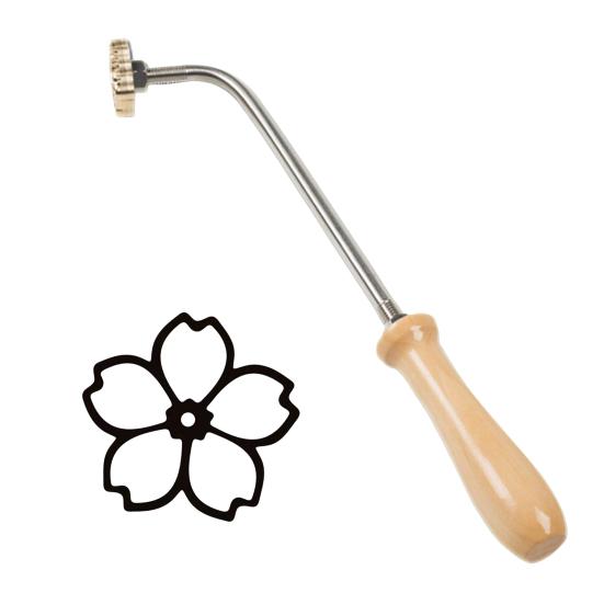 

Клеймо для торта для барбекю-гриля, простое в использовании, выжигание бургеров