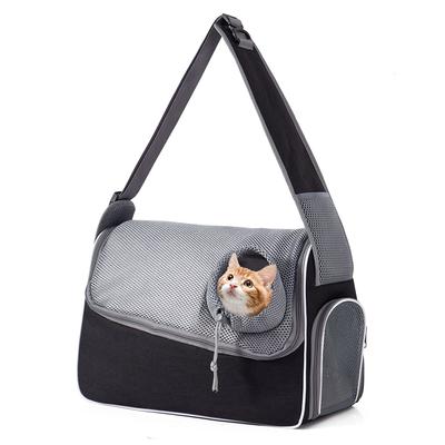 Portable Cat Bag Breathable Pet Bag Outing Bag Shoulder Bag Portable Pet Carrier for Small Dogs and