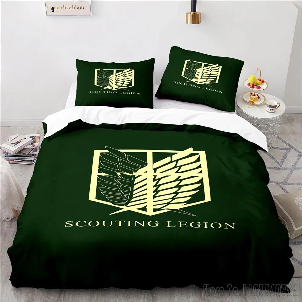 

Аниме Атака Титанов Мультяшный Комплект Пододеяльника HD Покрывало для Детей Постельные Комплекты Постельное Белье Декор Спальни Baby 120x150cm