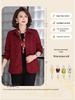 2026 Spring Floral Lapel Jacket: Stylish & Loose Mother's Wear - Plus Size Casual Top