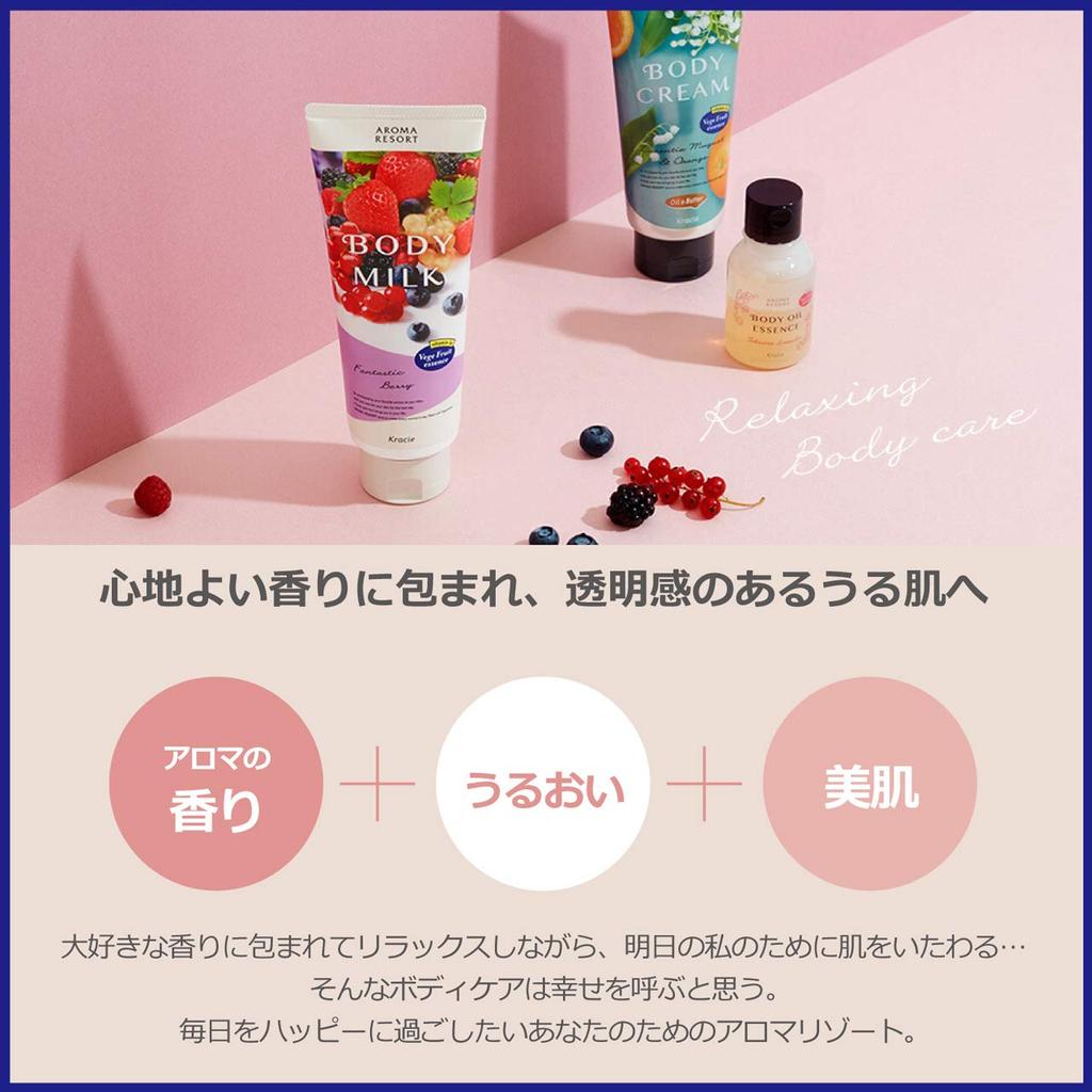 Aroma Resort Body Milk Dreamy Bloom Rose 200g