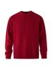 Men's Winter Thick Knit Pullover Sweater - Simple Round Neck Korean Style