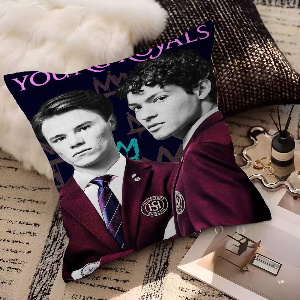 Film Young Royals Personalisierte Bildtext Heimdeko Kissen Haushaltsgeschenke 45x45cm