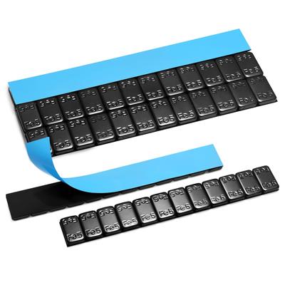 Sondsilen Iron Balance Weight, 5g Increments, 180g, Thin, Stick-on Type,