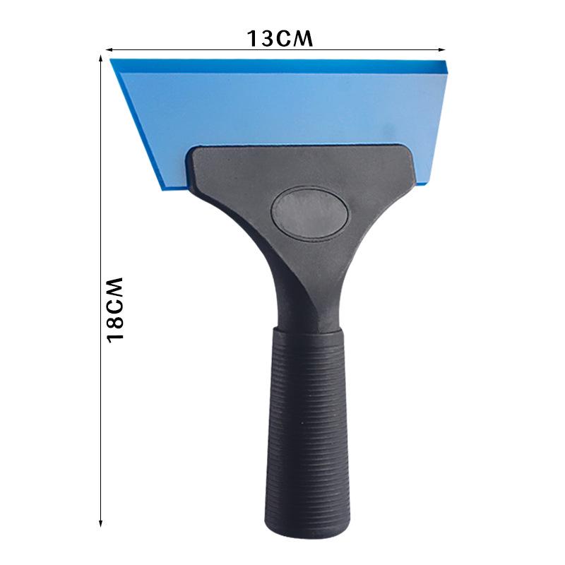 5-Inch Soft Rubber Wiper for Car Glass & Bathroom with Anti-Slip Handle