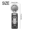 Foldable Personal Cooling Fan 100 Speeds Ice Compress Mini Handheld Fan LED Display 12H Long Battery Life Folding Travel Fan