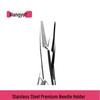 Stainless Steel Veterinary Suture Needle Holder Forceps, Fine & Coarse Teeth, 12.5-18CM