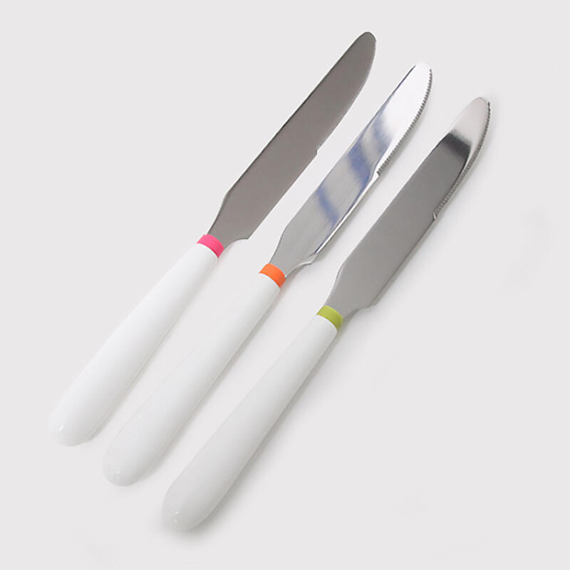 Fairway Cutlery Dessert Bread Butter Knife 1p pink