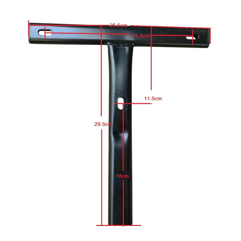 מוט תמיכה לגב כיסא מסתובב מוט T משענת גב כיסא חצובה משטח חיבור מוט חלקי חילוף לכיסאות משרדיים