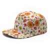 Flat Edge Baseball Cap European and American Personality Hip Hop Hat Summer Visor Cap Skull Ghost Pumpkin Baseball Cap Halloween