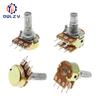 5PCS 15MM 20MM Potentiometer Resistance WH148 3Pin 1K 2K 5K 10K 20K 100K 500K 1M Ohm Linear Taper Rotary Potentiometer Resistor