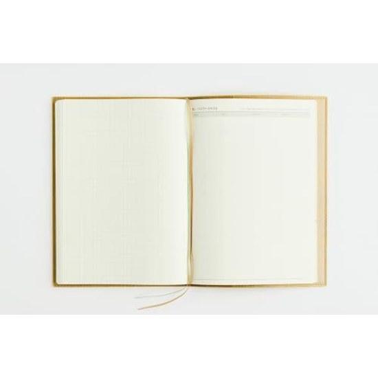 Takahashi Notebook 2027 A5 Weekly Desk Diary Casual 8 Mustard No. 438 (Starts December 2026)
