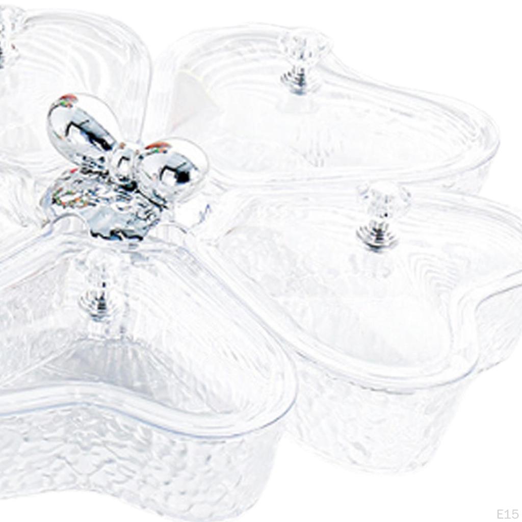 360° Rotating Tray for Dried Fruits and Candy Storage