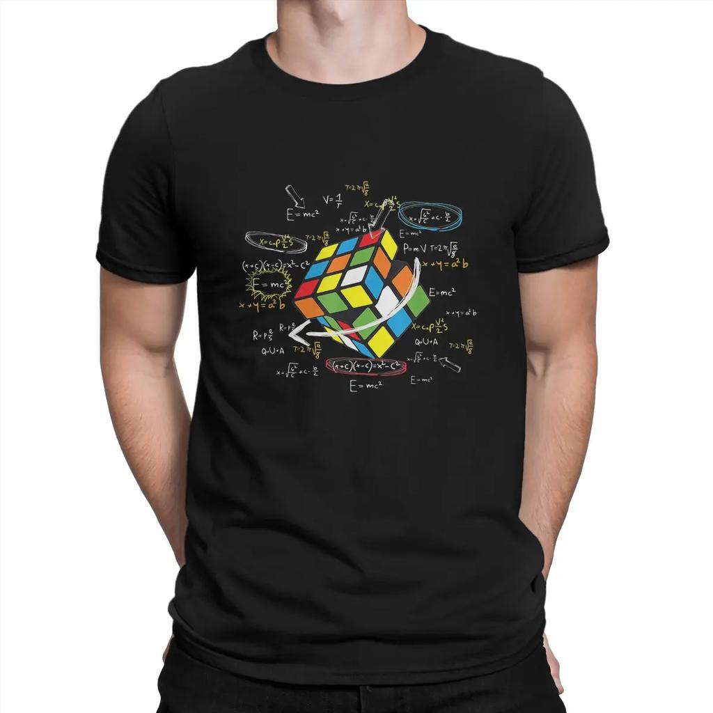 Player Special TShirt Math Rubik Interesting Cube Casual T Shirt Newest Stuff For Adult