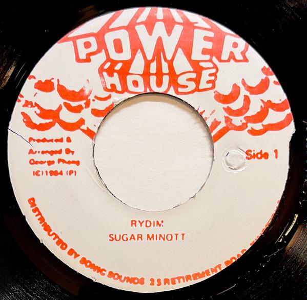 

7inch Record SUGAR MINOTT - Rydim none Power House Jamaica Reggae, Ska & Dub Used