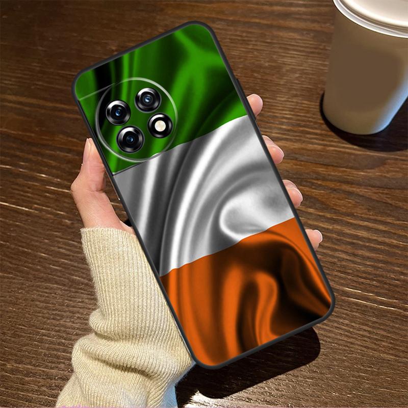 Irish Passport Ireland Flag For OnePlus 15R 13 12 11 9 Pro 12R 13R 10T 13T Case For OnePlus Nord 5 CE 2 3 4 Lite N20 N30