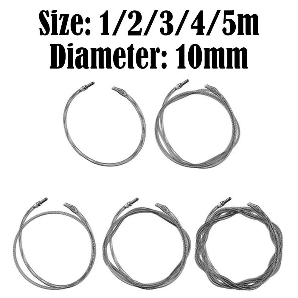 1-5m Elektrische Bohrmaschine Abflussbaggerfeder Verdickter Spülenreiniger für Küche Badezimmer Sanitär