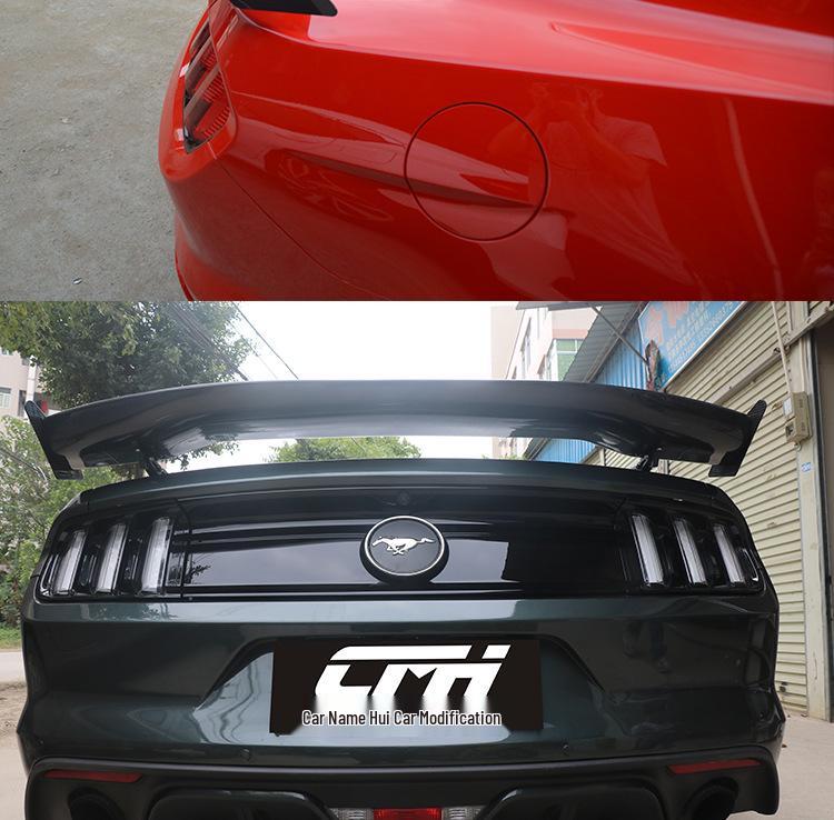 APR Style Carbon Fiber Rear Wing for 2015-2023 Ford Mustang - Modified Wind Deflector