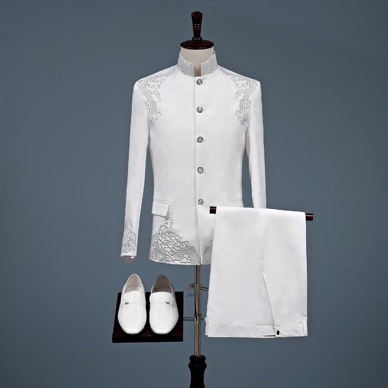 Singer Wedding Groom jacket pants 