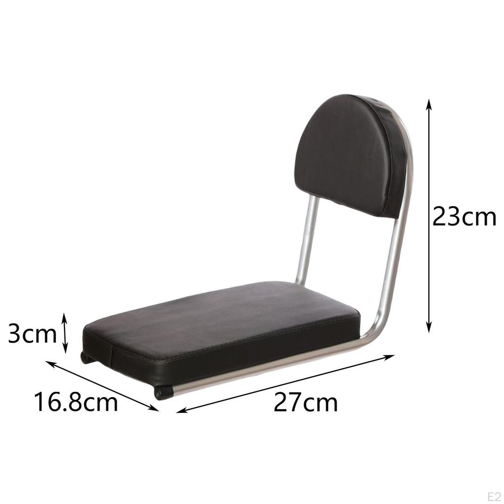 Bicycle Rear Tail Seat, Thickening Cushion Shelf Manned for Accessories Electric