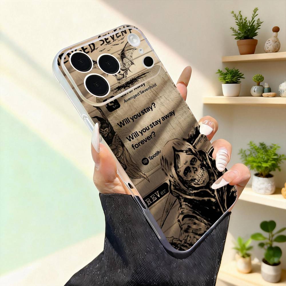 A-Avenged S-SevenfoldS A7X For iPhone 17,16,15,14,13,12,11,Pro,Max,Plus,Mini,SE4,E Magnetic For Magsafe Wireless Phone Case iPhone17air